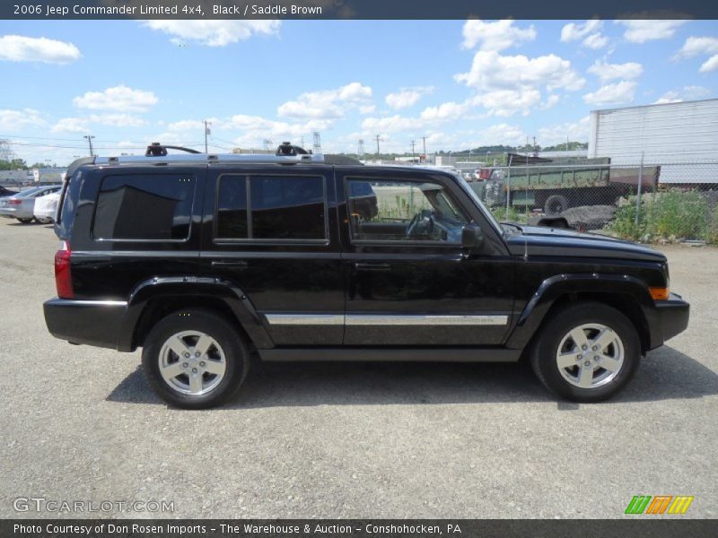 Black / Saddle Brown 2006 Jeep Commander Limited 4x4
