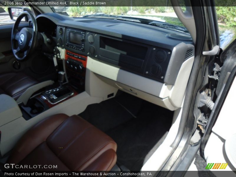Black / Saddle Brown 2006 Jeep Commander Limited 4x4