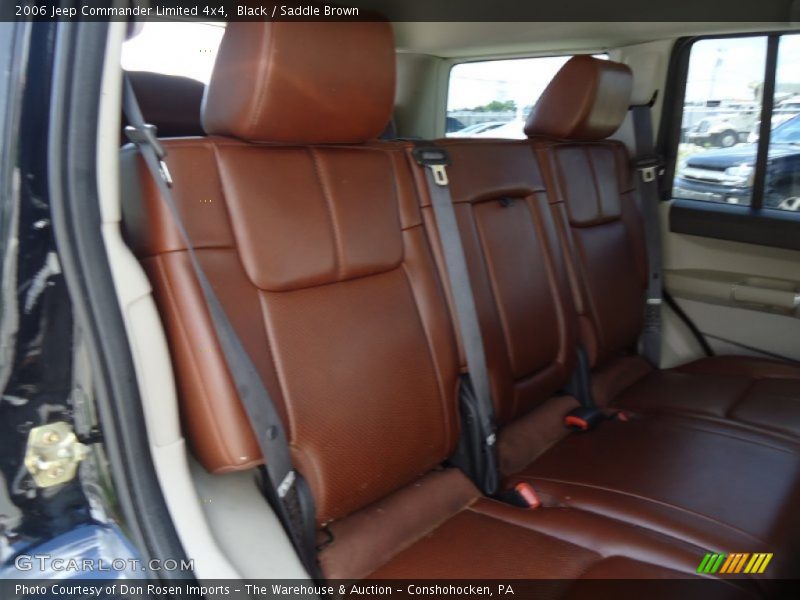 Black / Saddle Brown 2006 Jeep Commander Limited 4x4