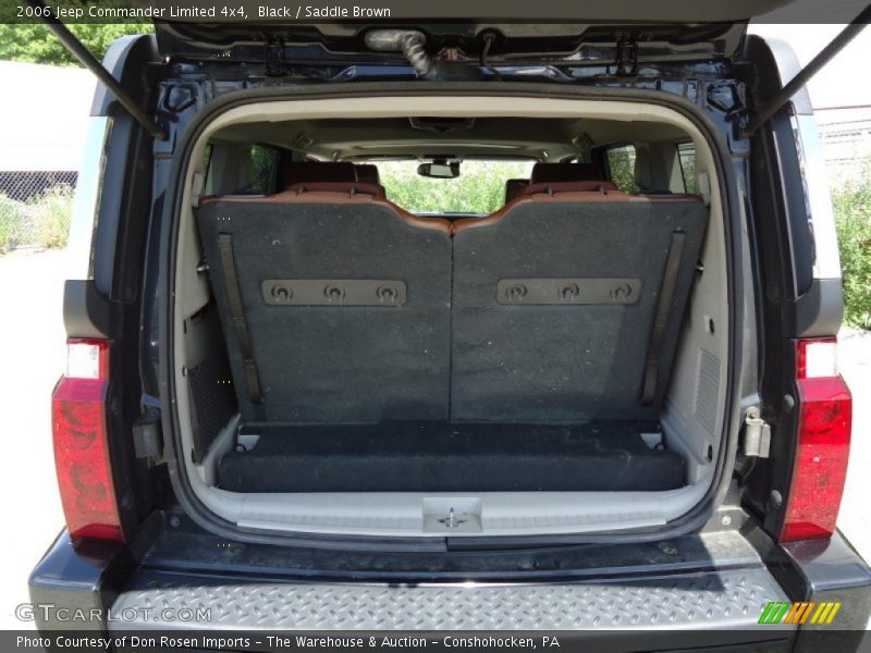 Black / Saddle Brown 2006 Jeep Commander Limited 4x4