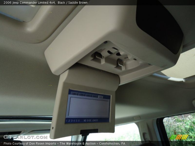 Black / Saddle Brown 2006 Jeep Commander Limited 4x4