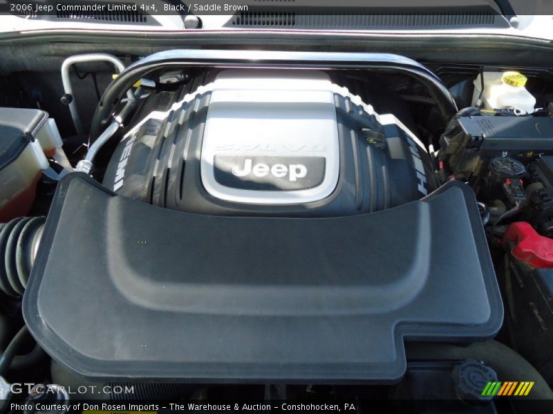 Black / Saddle Brown 2006 Jeep Commander Limited 4x4