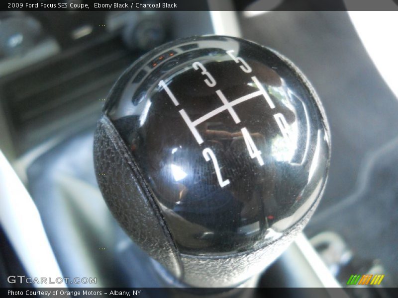 Ebony Black / Charcoal Black 2009 Ford Focus SES Coupe