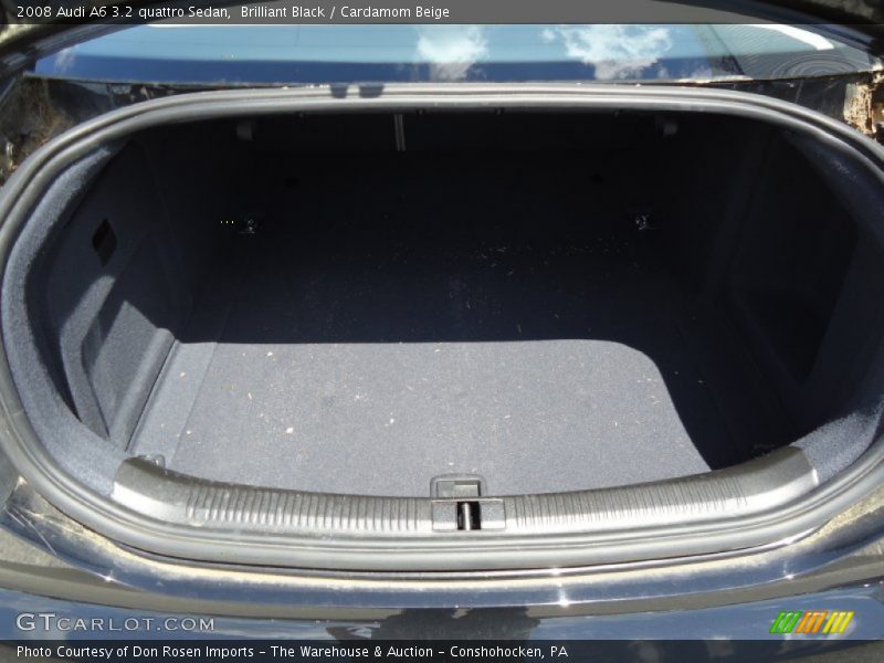 Brilliant Black / Cardamom Beige 2008 Audi A6 3.2 quattro Sedan