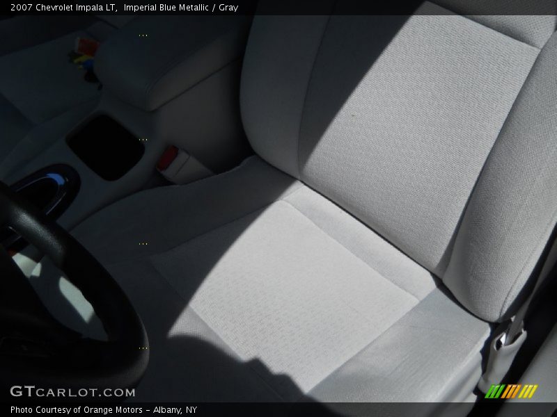 Imperial Blue Metallic / Gray 2007 Chevrolet Impala LT