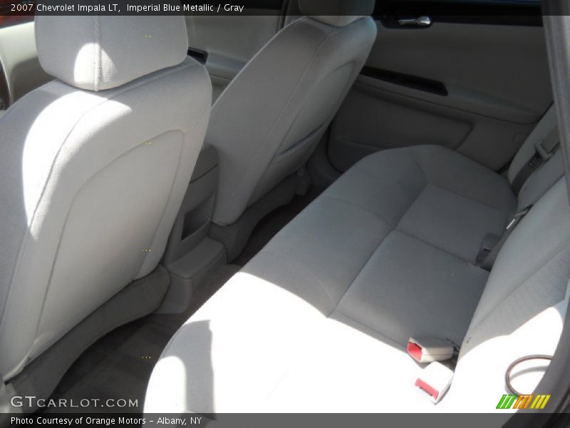Imperial Blue Metallic / Gray 2007 Chevrolet Impala LT