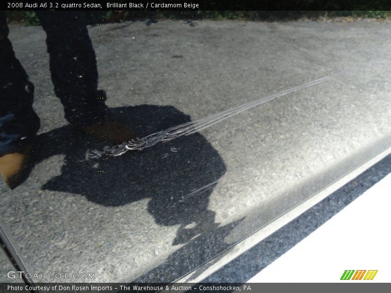 Brilliant Black / Cardamom Beige 2008 Audi A6 3.2 quattro Sedan