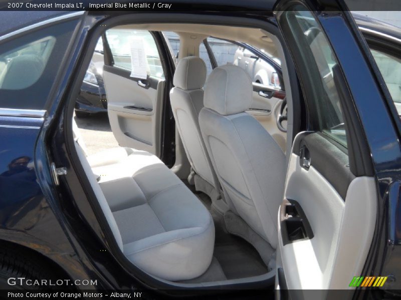 Imperial Blue Metallic / Gray 2007 Chevrolet Impala LT