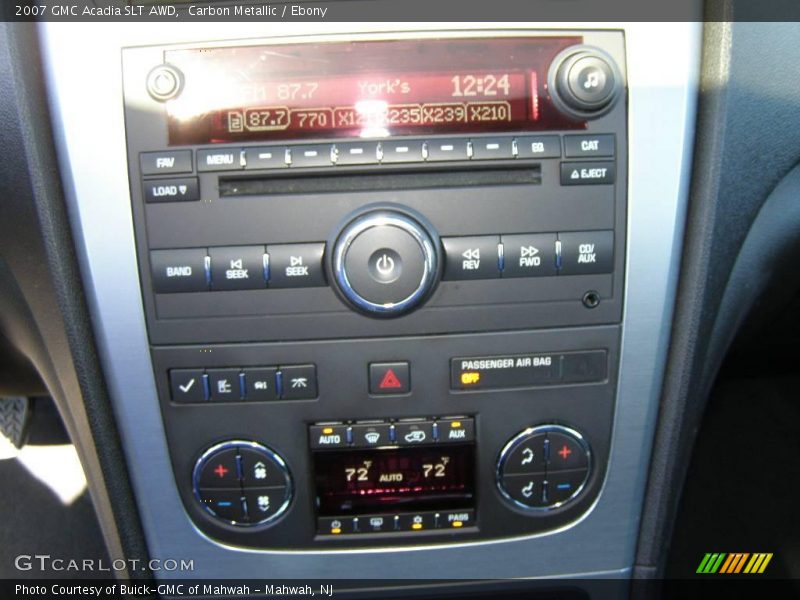 Carbon Metallic / Ebony 2007 GMC Acadia SLT AWD