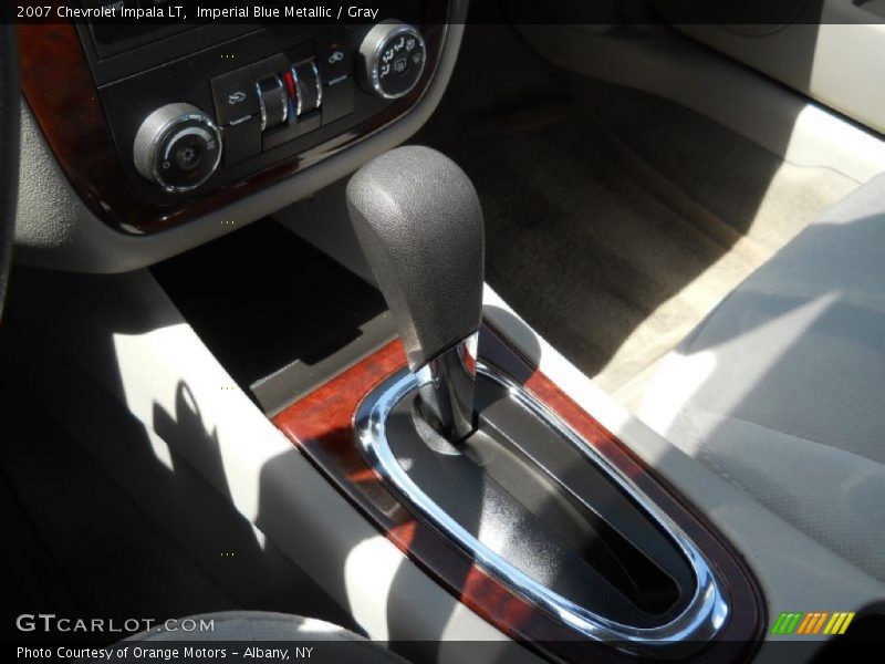 Imperial Blue Metallic / Gray 2007 Chevrolet Impala LT