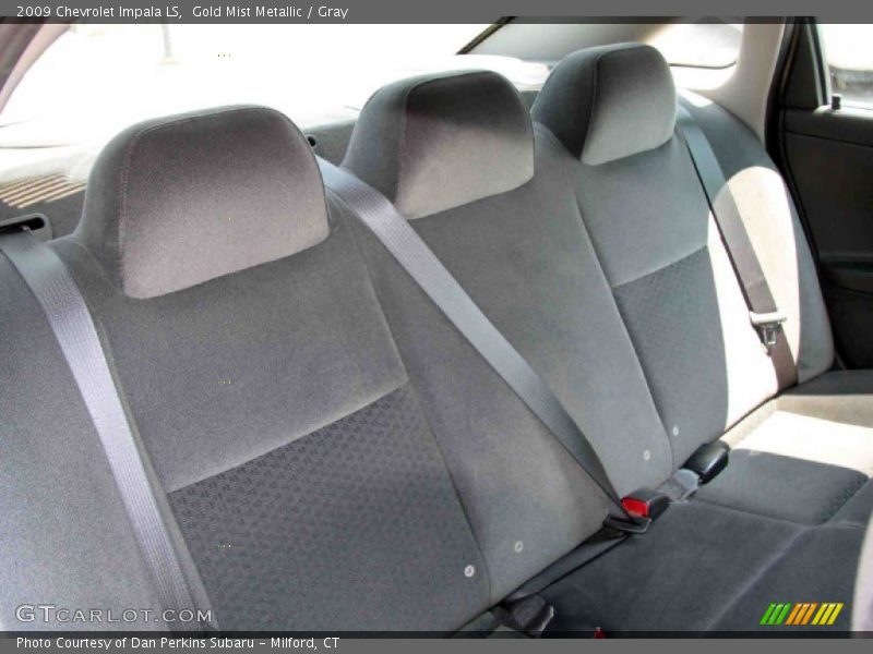 Gold Mist Metallic / Gray 2009 Chevrolet Impala LS