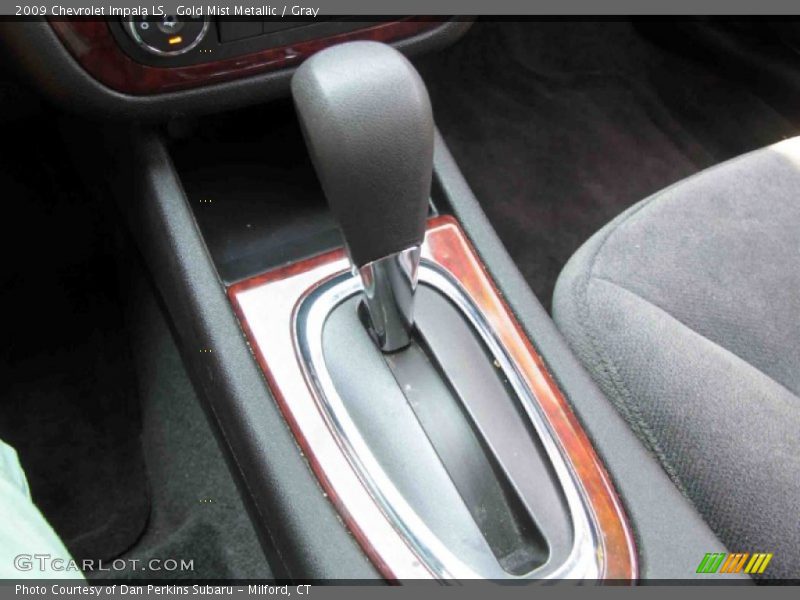 Gold Mist Metallic / Gray 2009 Chevrolet Impala LS