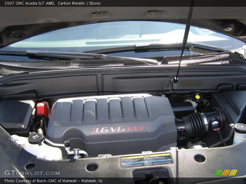 Carbon Metallic / Ebony 2007 GMC Acadia SLT AWD