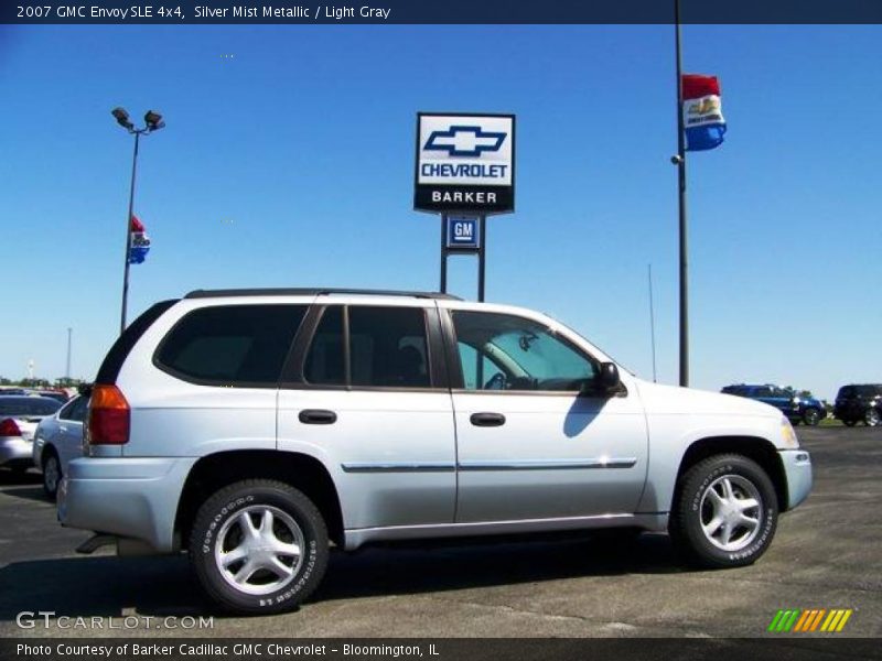 Silver Mist Metallic / Light Gray 2007 GMC Envoy SLE 4x4
