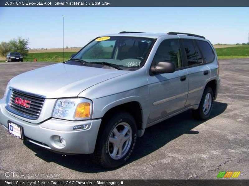 Silver Mist Metallic / Light Gray 2007 GMC Envoy SLE 4x4