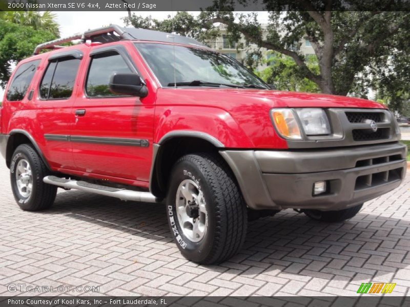 Front 3/4 View of 2000 Xterra SE V6 4x4