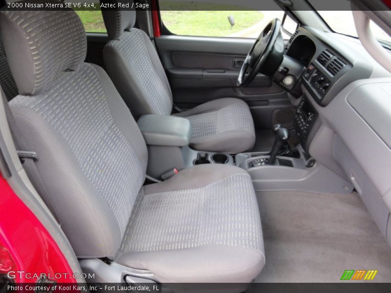 Aztec Red / Sage 2000 Nissan Xterra SE V6 4x4