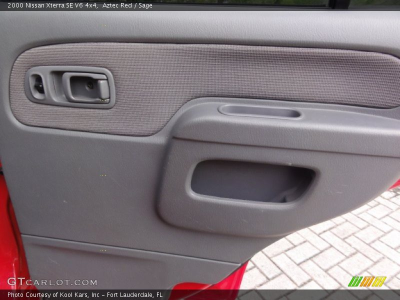 Aztec Red / Sage 2000 Nissan Xterra SE V6 4x4