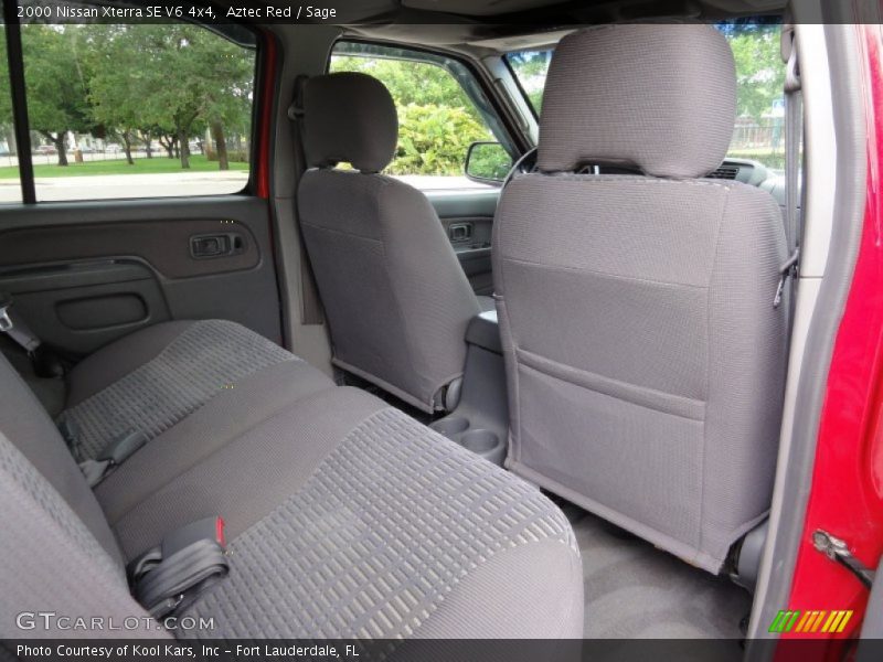Aztec Red / Sage 2000 Nissan Xterra SE V6 4x4