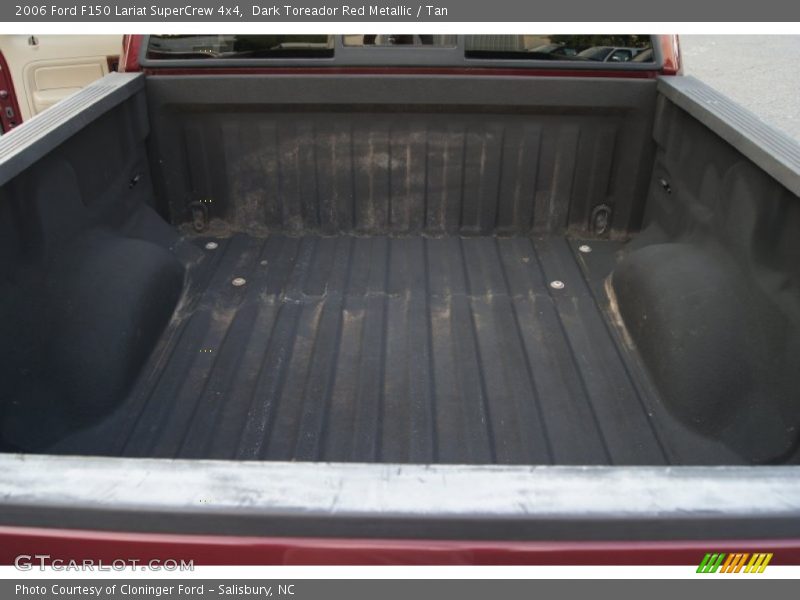 Dark Toreador Red Metallic / Tan 2006 Ford F150 Lariat SuperCrew 4x4
