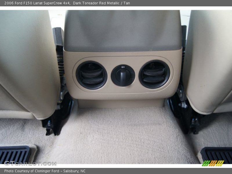 Dark Toreador Red Metallic / Tan 2006 Ford F150 Lariat SuperCrew 4x4