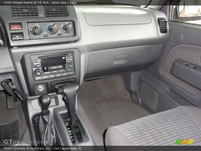 Aztec Red / Sage 2000 Nissan Xterra SE V6 4x4