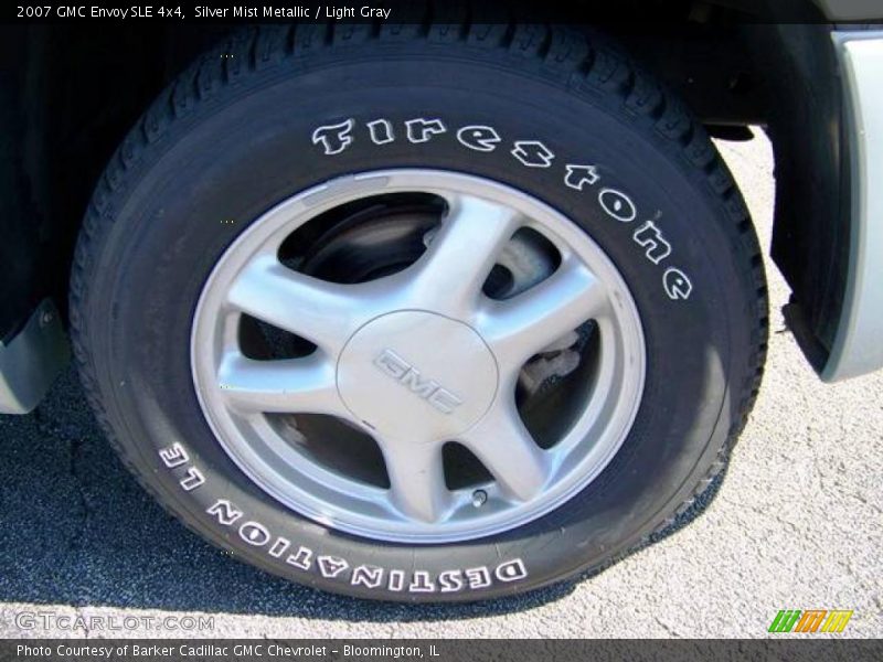 Silver Mist Metallic / Light Gray 2007 GMC Envoy SLE 4x4
