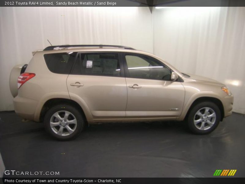 Sandy Beach Metallic / Sand Beige 2012 Toyota RAV4 Limited