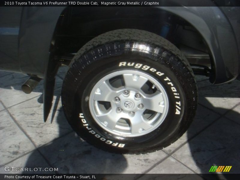 Magnetic Gray Metallic / Graphite 2010 Toyota Tacoma V6 PreRunner TRD Double Cab