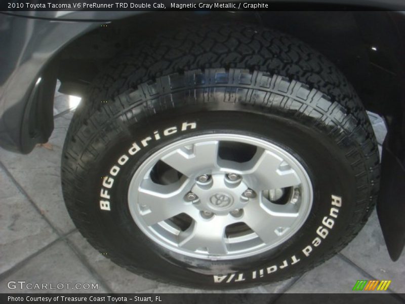 Magnetic Gray Metallic / Graphite 2010 Toyota Tacoma V6 PreRunner TRD Double Cab
