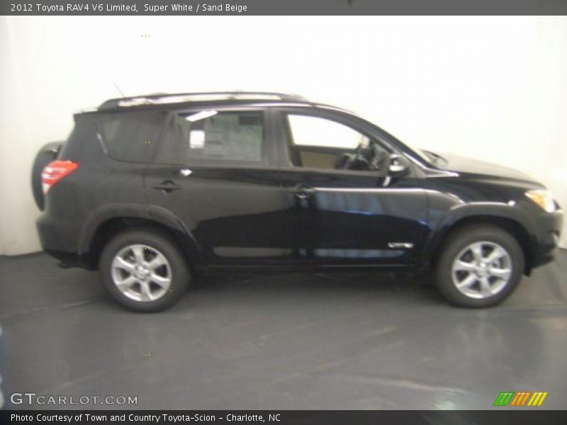 Super White / Sand Beige 2012 Toyota RAV4 V6 Limited