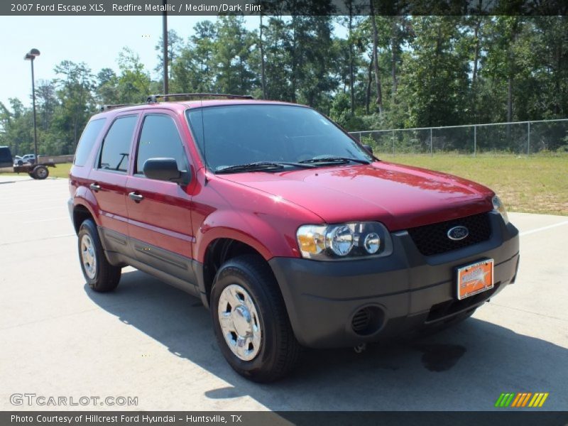 Redfire Metallic / Medium/Dark Flint 2007 Ford Escape XLS