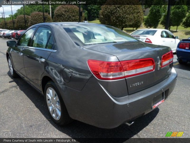 Sterling Grey Metallic / Light Camel 2011 Lincoln MKZ FWD