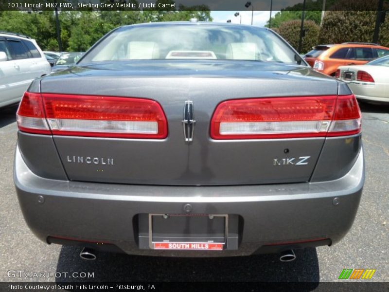 Sterling Grey Metallic / Light Camel 2011 Lincoln MKZ FWD