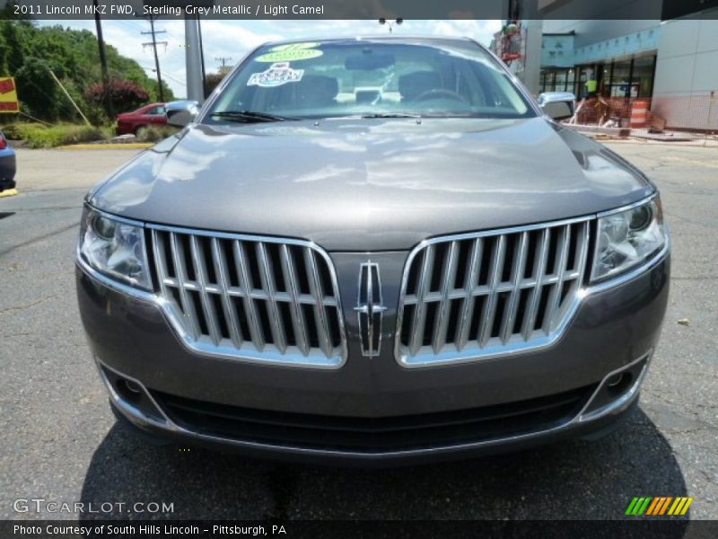 Sterling Grey Metallic / Light Camel 2011 Lincoln MKZ FWD