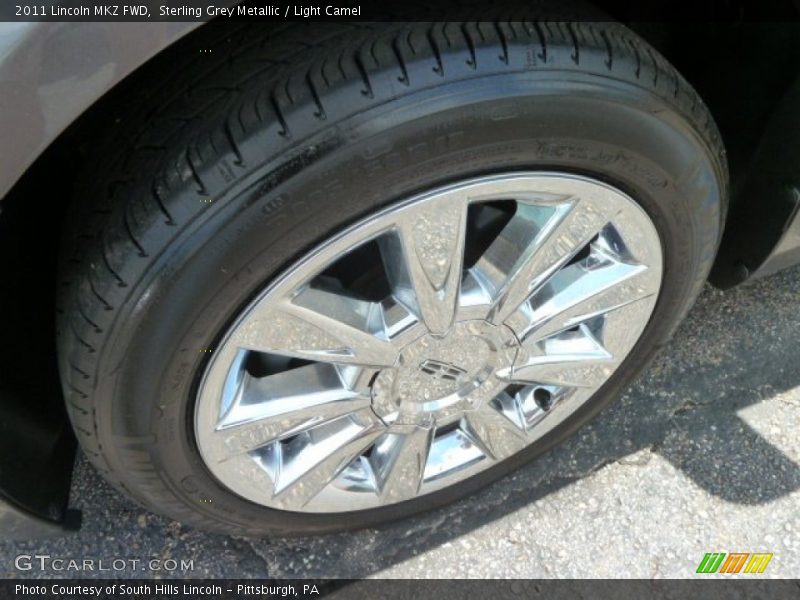 Sterling Grey Metallic / Light Camel 2011 Lincoln MKZ FWD