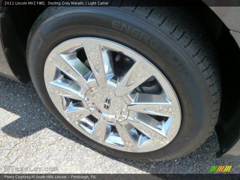 Sterling Grey Metallic / Light Camel 2011 Lincoln MKZ FWD