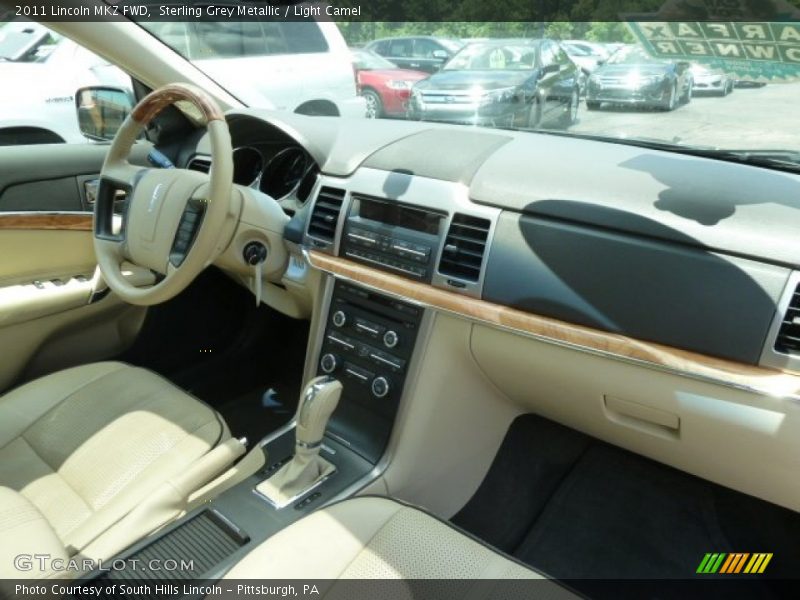 Sterling Grey Metallic / Light Camel 2011 Lincoln MKZ FWD