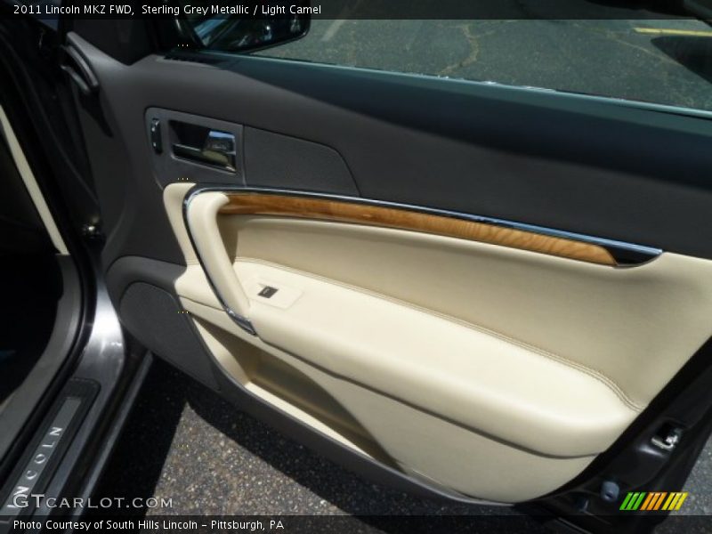 Sterling Grey Metallic / Light Camel 2011 Lincoln MKZ FWD