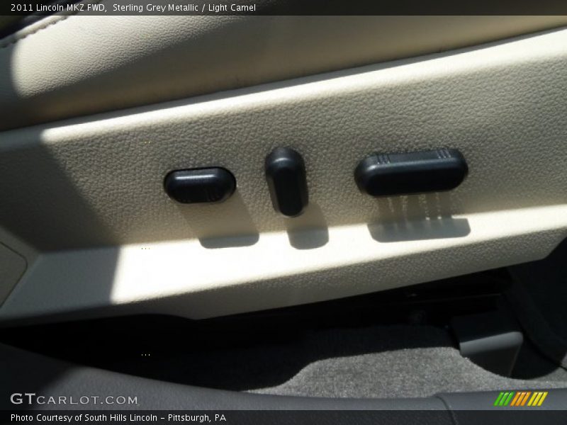 Sterling Grey Metallic / Light Camel 2011 Lincoln MKZ FWD