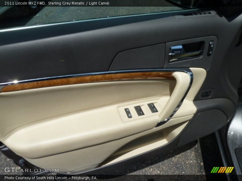 Sterling Grey Metallic / Light Camel 2011 Lincoln MKZ FWD