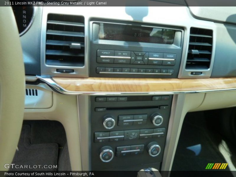 Sterling Grey Metallic / Light Camel 2011 Lincoln MKZ FWD