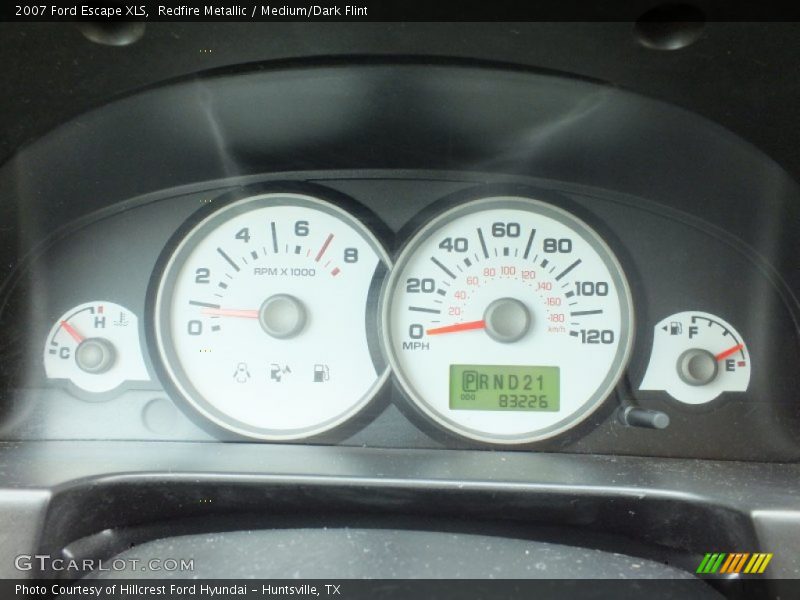 Redfire Metallic / Medium/Dark Flint 2007 Ford Escape XLS