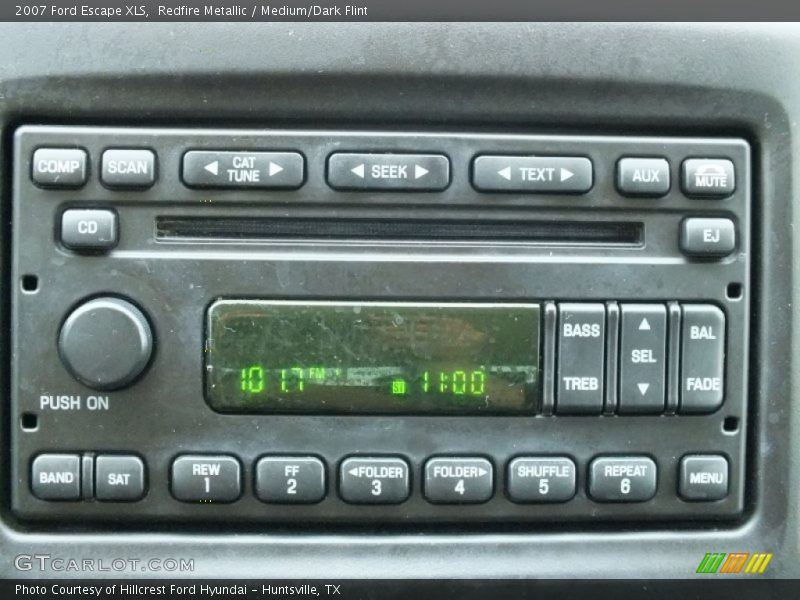 Redfire Metallic / Medium/Dark Flint 2007 Ford Escape XLS