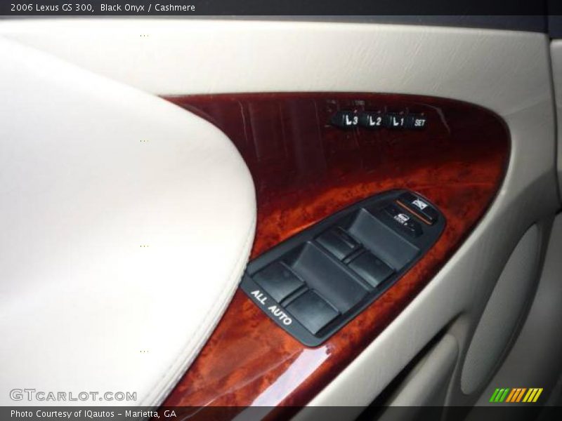Black Onyx / Cashmere 2006 Lexus GS 300