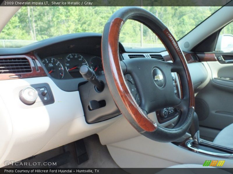 Silver Ice Metallic / Gray 2009 Chevrolet Impala LT