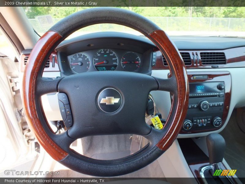 Silver Ice Metallic / Gray 2009 Chevrolet Impala LT