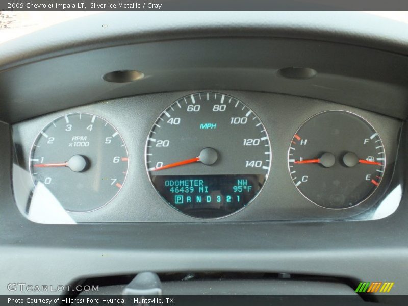 Silver Ice Metallic / Gray 2009 Chevrolet Impala LT