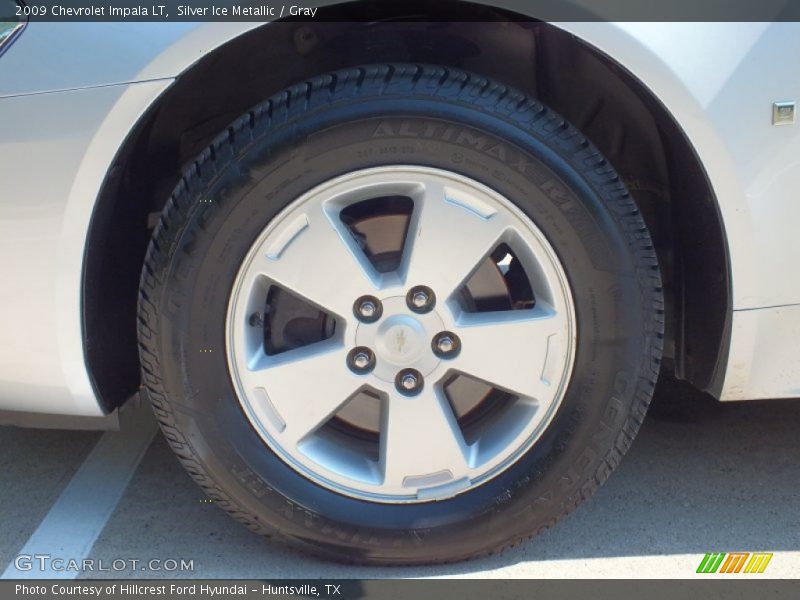 Silver Ice Metallic / Gray 2009 Chevrolet Impala LT