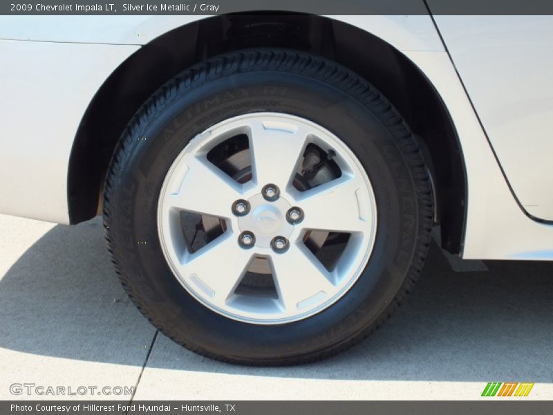 Silver Ice Metallic / Gray 2009 Chevrolet Impala LT